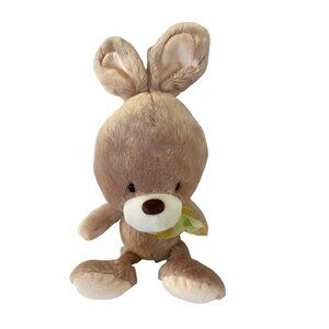American Greetings Bunny Plush Stuffed Animal Tan Big Head Floppy Legs 10” SOFT!